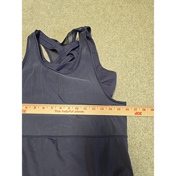 Lululemon Tank Women Fast As‎ Light Sheer Sleeveless Top Gym Yoga Shirt Sz 8 - Picture 7 of 8